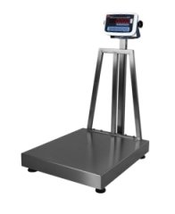 EKOLED 600kg 80x90 Paslanmaz Kefeli Baskül